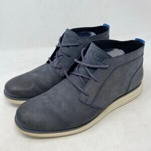 Cole Haan OriginalGrand Chukka Boots Blue Mens Size 11